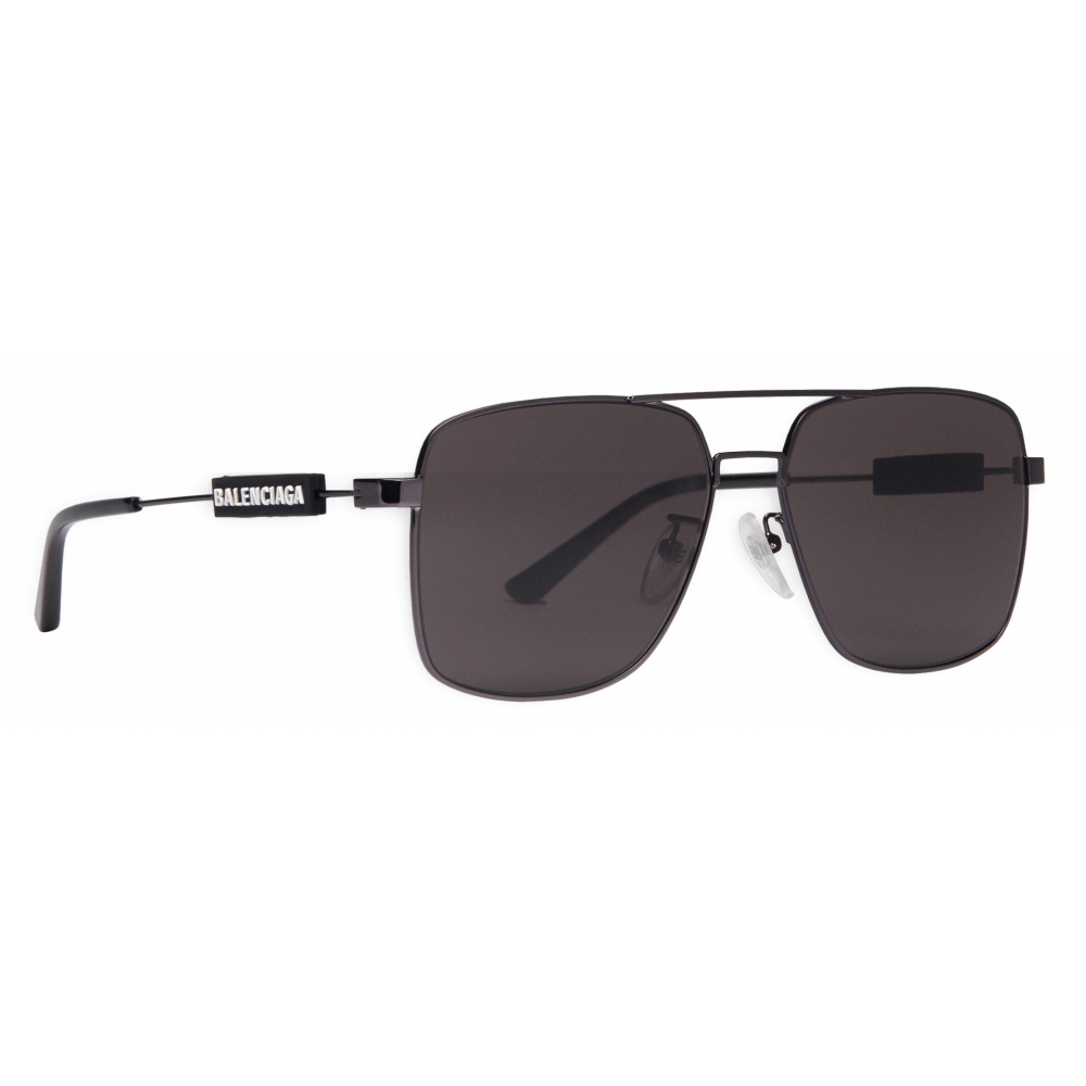 Balenciaga - Tag Navigator Sunglasses - Black - Sunglasses - Balenciaga