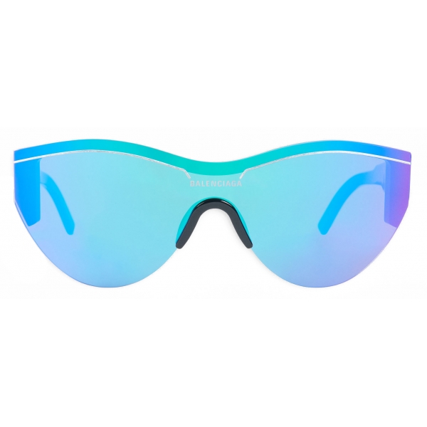 Balenciaga - Ski Cat Sunglasses - Adjusted Fit - Black Blue ...