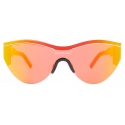 Balenciaga - Ski Cat Sunglasses - Adjusted Fit - Black Red - Sunglasses - Balenciaga Eyewear