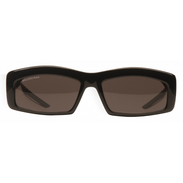 Balenciaga - Hybrid Rectangle Sunglasses - Black White - Sunglasses - Balenciaga Eyewear