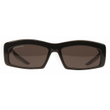 Balenciaga - Occhiali da Sole Hybrid Rectangle - Nero Bianco - Occhiali da Sole - Balenciaga Eyewear