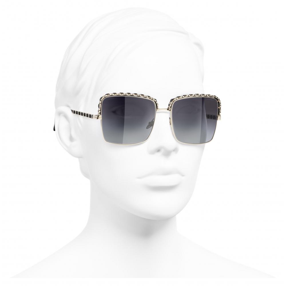 New Chanel Polarized Square Sunglasses 5408  Sunglasses, Square sunglasses  women, Chanel