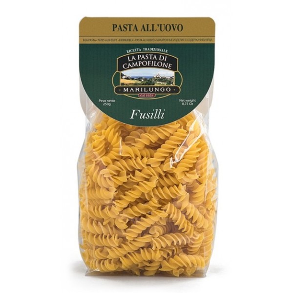 Pasta Marilungo - Fusilli - Pasta Corta Trafilata - Pasta di Campofilone
