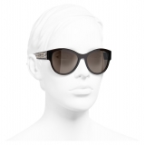 Chanel - Occhiali Modello Pantos da Sole - Marrone - Chanel Eyewear