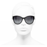 Chanel - Occhiali Modello Pantos da Sole - Nero Grigio - Chanel Eyewear