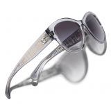 Chanel - Occhiali Modello Pantos da Sole - Grigio Sfumato - Chanel Eyewear