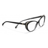 Chanel - Cat Eye Sunglasses - Black Trasparent - Chanel Eyewear