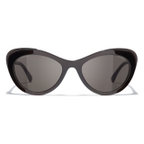 Chanel - Cat Eye Sunglasses - Brown - Chanel Eyewear