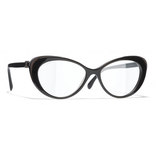 Chanel - Cat Eye Sunglasses - Brown Transparent - Chanel Eyewear
