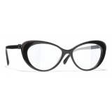 Chanel - Occhiali Cat-Eye da Sole - Marrone Trasparente - Chanel Eyewear