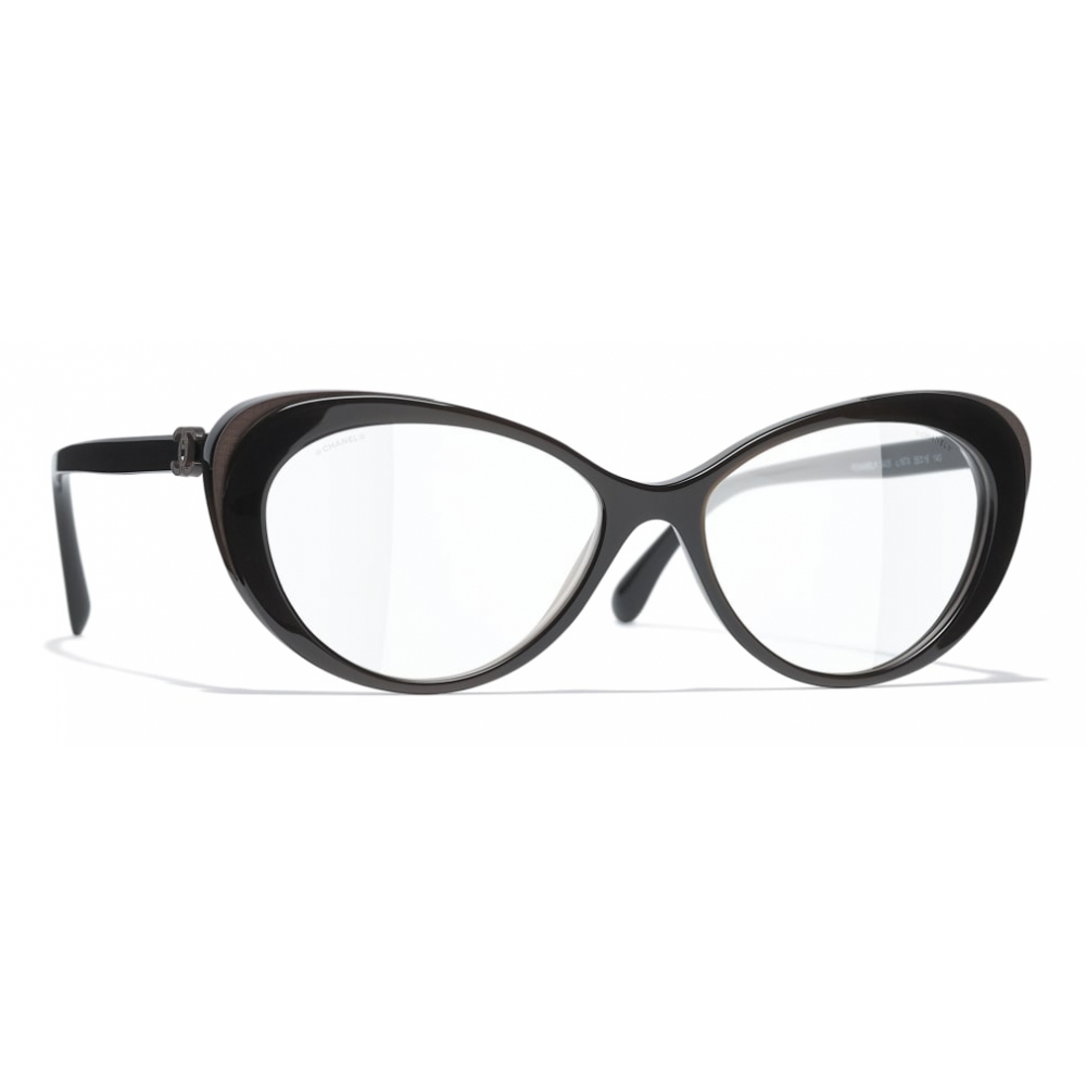 Chanel - Cat Eye Sunglasses - Brown Transparent - Chanel Eyewear - Avvenice