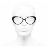 Chanel - Cat Eye Sunglasses - Brown Transparent - Chanel Eyewear