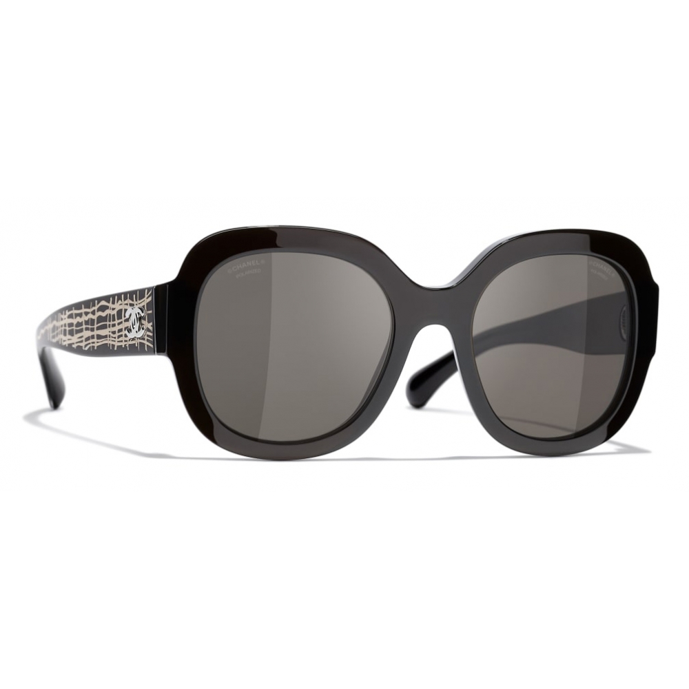 Chanel - Square Sunglasses - Gray - Chanel Eyewear - Avvenice