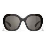 Chanel - Occhiali Quadrati da Sole - Marrone - Chanel Eyewear