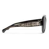 Chanel - Occhiali Quadrati da Sole - Marrone - Chanel Eyewear