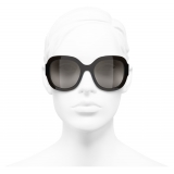 Chanel - Occhiali Quadrati da Sole - Marrone - Chanel Eyewear