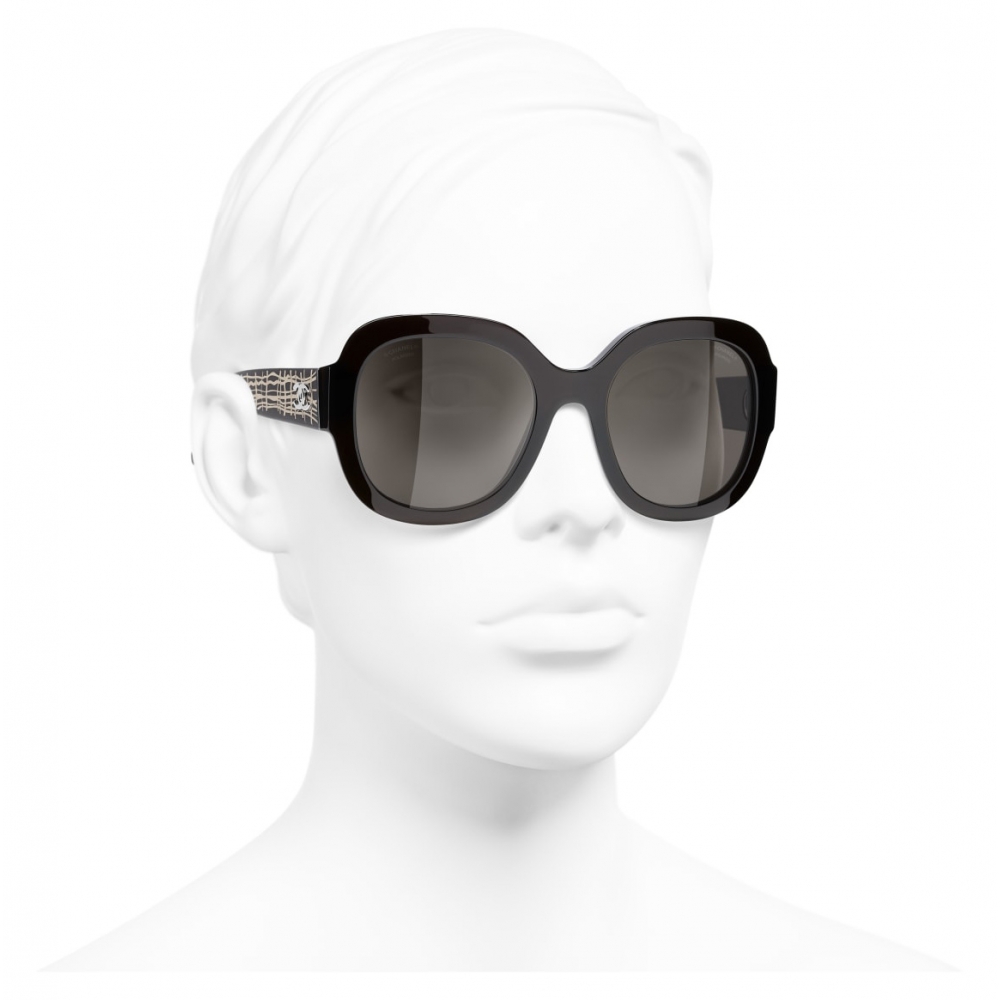 Chanel - Square Sunglasses - Brown - Chanel Eyewear - Avvenice