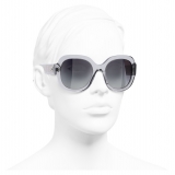 Chanel - Occhiali Quadrati da Sole - Grigio - Chanel Eyewear