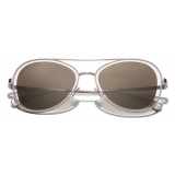 Chanel - Pilot Sunglasses - Pink Brown - Chanel Eyewear