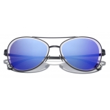 Chanel - Occhiali Modello Pilota da Sole - Blu Scuro - Chanel Eyewear
