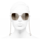 Chanel - Occhiali Farfalla da Sole - Rosa Marrone - Chanel Eyewear