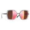 Chanel - Occhiali Farfalla da Sole - Rosso Scuro - Chanel Eyewear