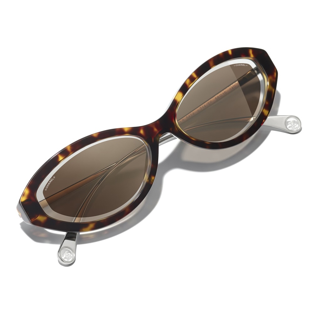 Chanel Quilted Brown Tortoise Shell Sunglasses 4026 – Occhi Azzurri