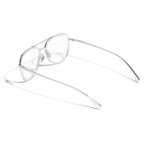 Chanel - Pilot Sunglasses - Silver Transparent - Chanel Eyewear