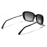 Chanel - Square Sunglasses - Black Gray - Chanel Eyewear