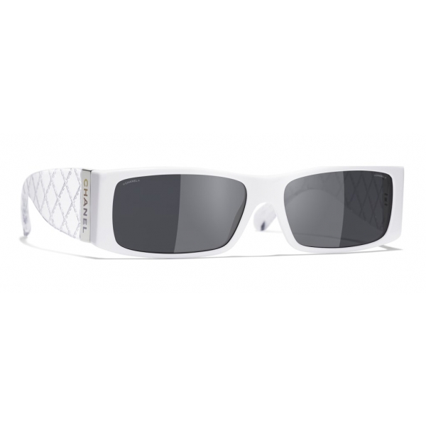Chanel White Pearl Embellished 5339H Square Sunglasses Chanel  TLC