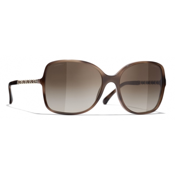 Chanel - Square Sunglasses - Tortoise Brown - Chanel Eyewear