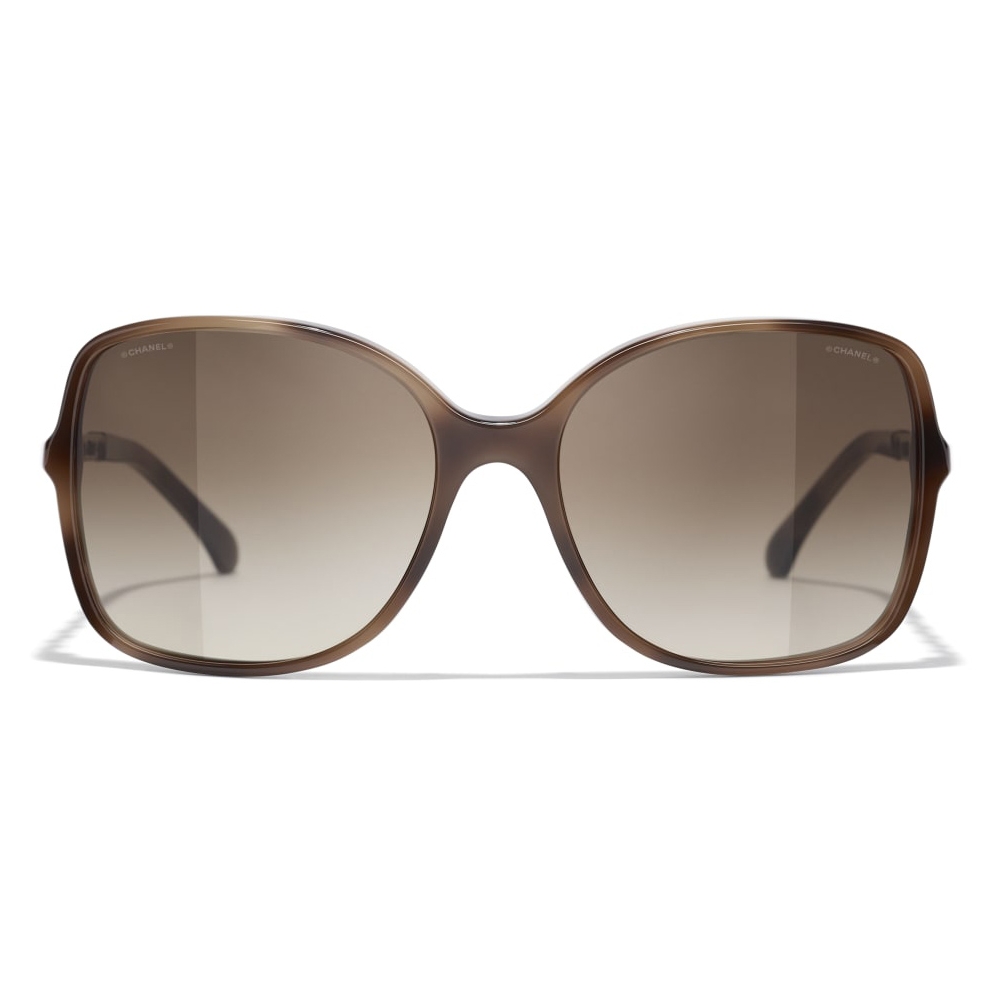Chanel - Square Sunglasses - Tortoise Brown - Chanel Eyewear