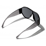 Chanel - Shield Sunglasses - Black Gray - Chanel Eyewear