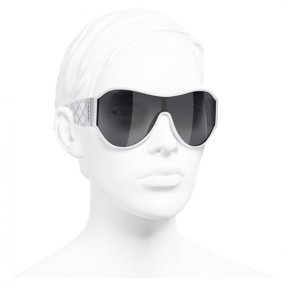 Metal Shield Aviator Pilot Sunglasses in Rose Gold & White – Jessica Simpson