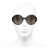 Chanel - Occhiali Rotondi da Sole - Marrone - Chanel Eyewear