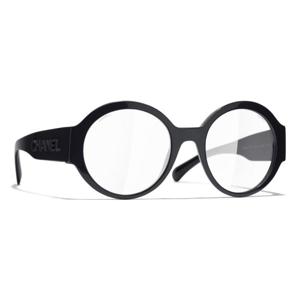 Chanel - Round Sunglasses - Dark Blue Transparent - Chanel Eyewear