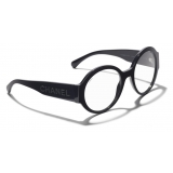 Chanel - Round Sunglasses - Dark Blue Transparent - Chanel Eyewear