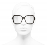Chanel - Occhiali Quadrati da Sole - Marrone Trasparente - Chanel Eyewear