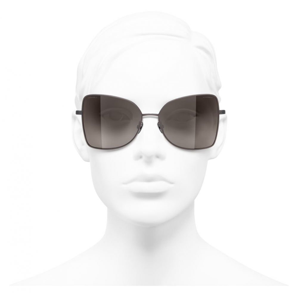 Chanel - Butterfly Sunglasses - Brown - Chanel Eyewear - Avvenice