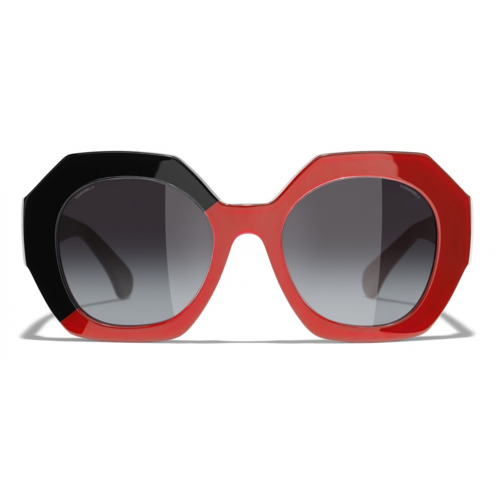 Red CHANEL sunglasses
