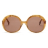 Fendi - Promeneye - Oversize Round Sunglasses - Brown - Sunglasses - Fendi Eyewear