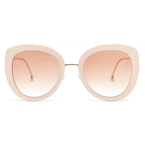 Fendi - F is Fendi - Cat Eye Sunglasses - Gold - Sunglasses - Fendi Eyewear  - Avvenice