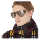 Fendi - Fabulous 2.0 - Shield Sunglasses - Brown - Sunglasses - Fendi Eyewear