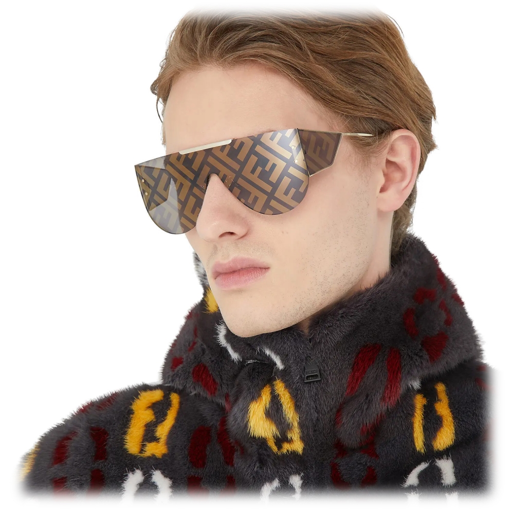 Buy Fendi Black Graphy Sunglasses - 5501b At 33% Off | Editorialist