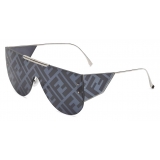 Fendi - Fabulous 2.0 - Shield Sunglasses - Gray - Sunglasses - Fendi Eyewear