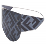 Fendi - Fabulous 2.0 - Occhiali da Sole a Mascherina - Grigio - Occhiali da Sole - Fendi Eyewear