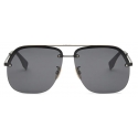 Fendi - Fendi Pack - Occhiali da Sole Pilota - Nero - Occhiali da Sole - Fendi Eyewear