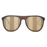 Fendi - Botanical Fendi - Pilot Sunglasses - Brown - Sunglasses - Fendi Eyewear