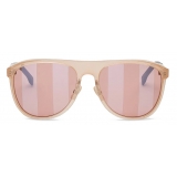 Fendi - Botanical Fendi - Occhiali da Sole Pilota - Rosa - Occhiali da Sole - Fendi Eyewear