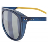 Fendi - Botanical Fendi - Occhiali da Sole Pilota - Blu - Occhiali da Sole - Fendi Eyewear